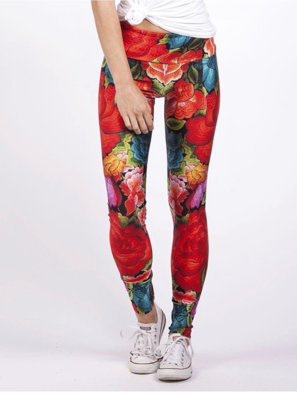 GOLDSHEEP floral leggings SIZE: SMALL